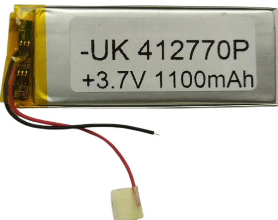 Аккумуляторная батарея литая-полимерная GD 412770P 1100 mAh (000020610)