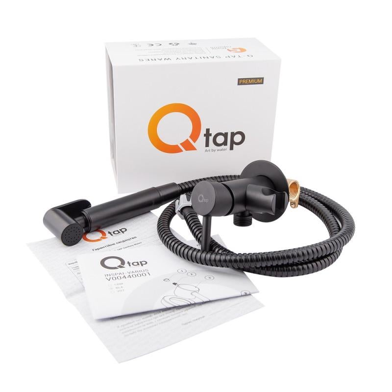 Набір для гігієнічного душу із змішувачем Qtap Inspai-Varius BLA V00440001 - фото 5
