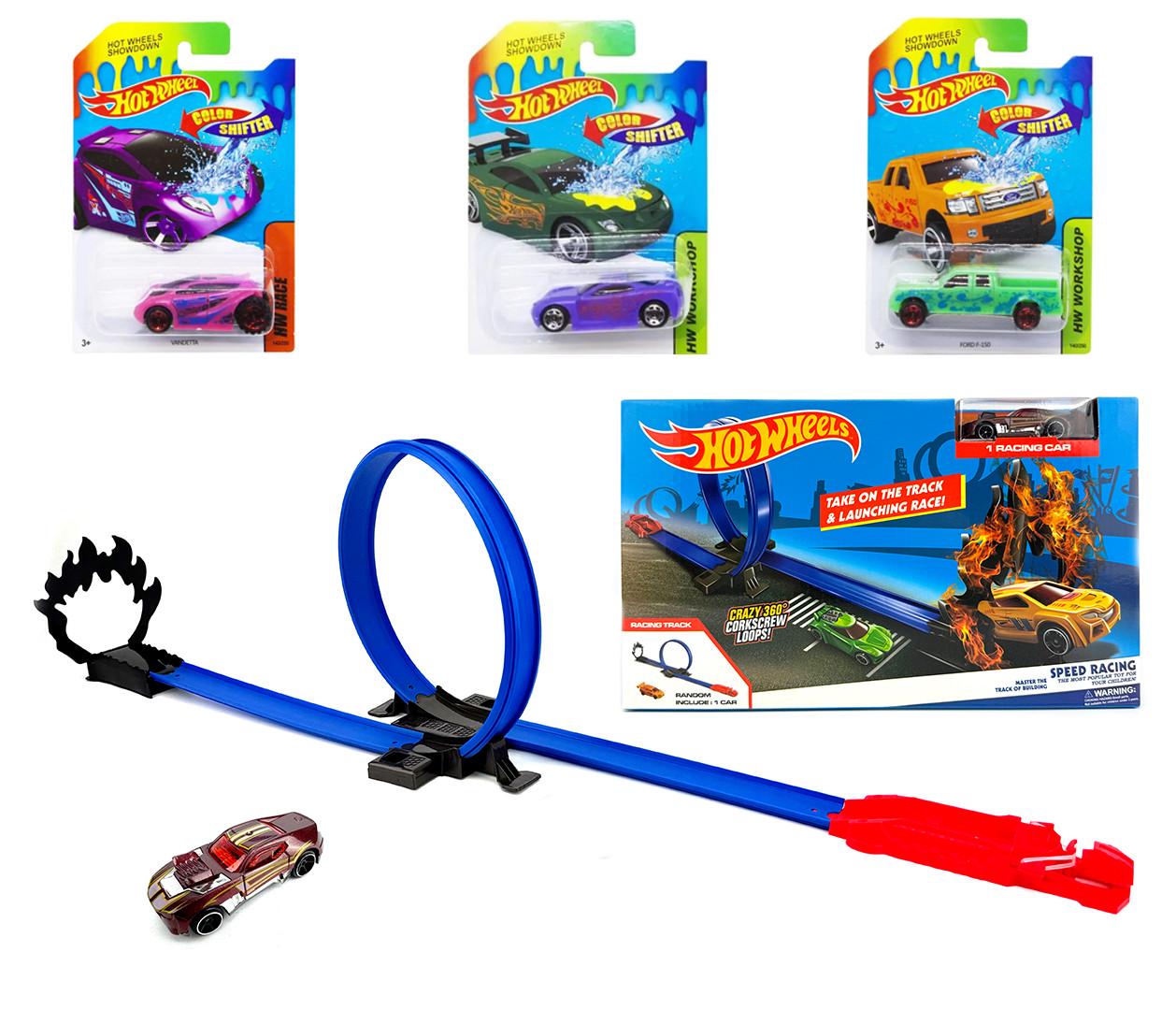 Игровой набор автотрек Hot Wheel Огненное кольцо 4 машинки 90 см (MS-35) - фото 10 Игровой набор автотрек Hot Wheel Огненное кольцо 4 машинки 90 см (MS-35) - фото 10
