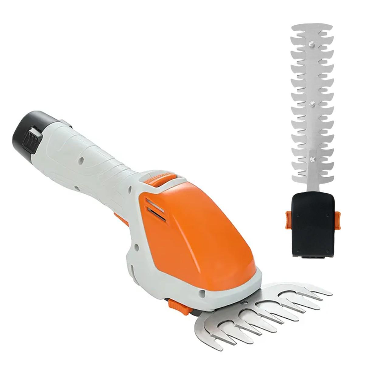 Ножницы-кусторез аккумуляторные Shrub Shears 2в1 для травы и кустов (R97847)