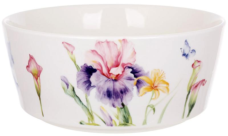 Набор фарфоровых салатников Iris 1900мл 6 шт.