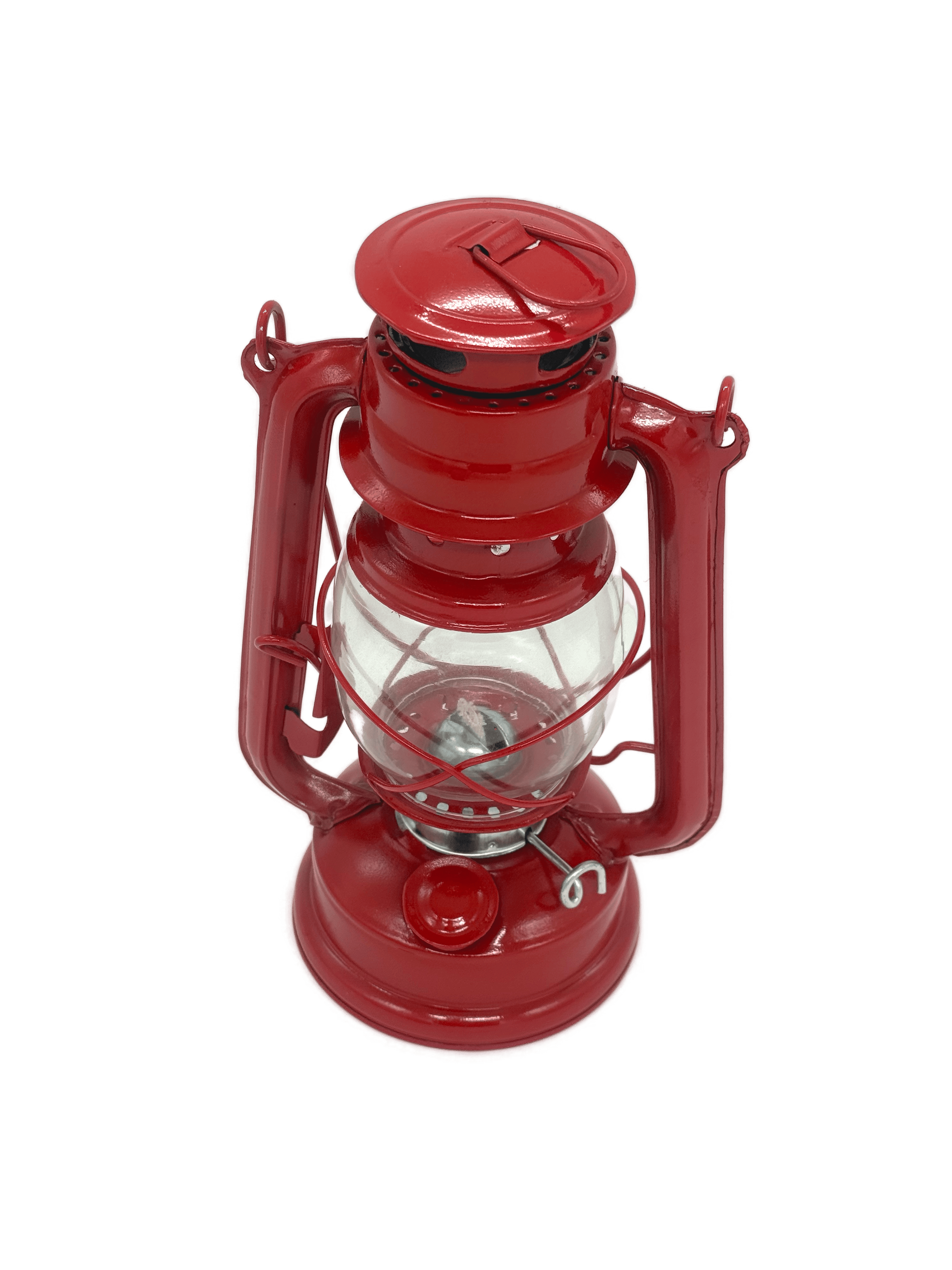 Туристическая лампа керосиновая 200 мл Красный (46-301) - фото 2