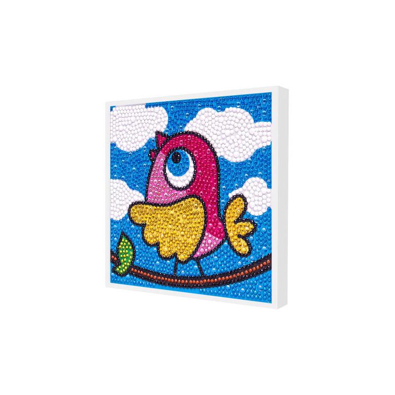 Алмазная мозаика Lesko DIY 1200 Птичка