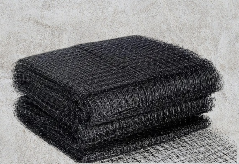 Сетка защитная от птиц Птичка 1x20 м ячейка 12х14 мм Черный (684)