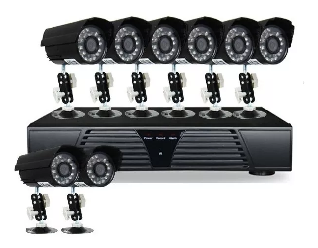 Комплект видеонаблюдения CCTV 8 камер DVR KIT 945 Белый (MD-14082) - фото 1