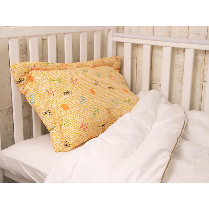 Подушка детская Руно Baby сатин 40x60 см Оранжевый (22859) - фото 6 Подушка детская Руно Baby сатин 40x60 см Оранжевый (22859) - фото 6