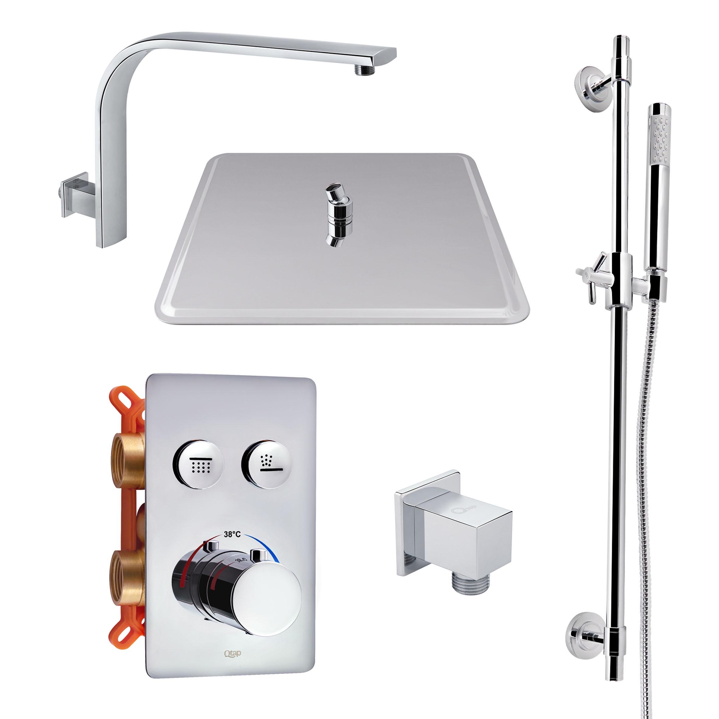 Душевая система скрытого типа Q-tap Votice QT6442T105NKCSET Хром (114794)