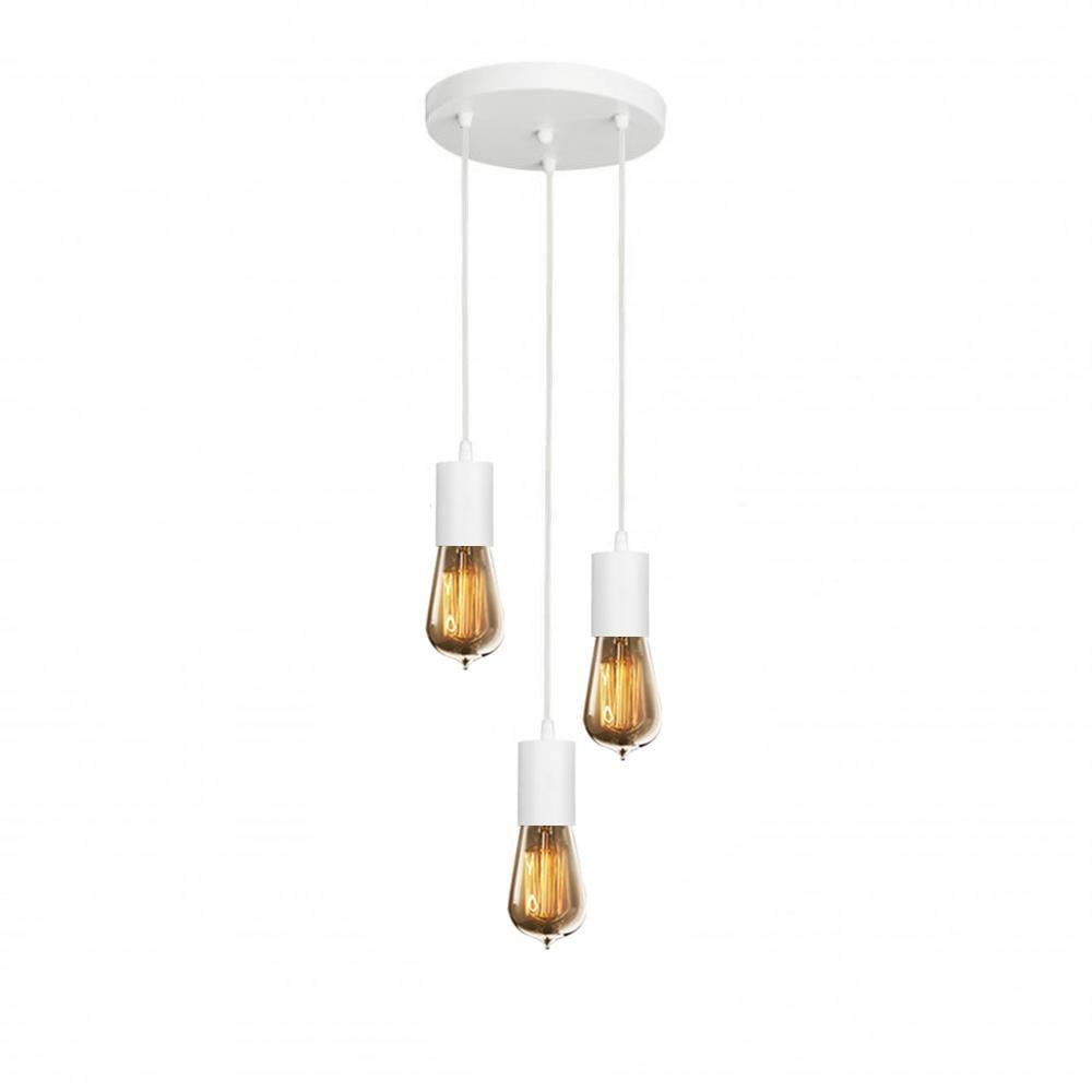 Светильник подвесной на три патрона MSK ELECTRIC Asket NL 660-3R W Белый