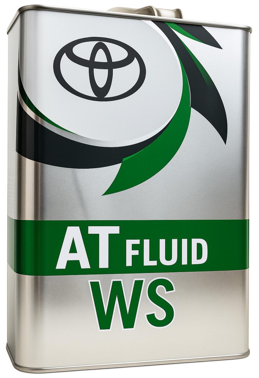 Олива трансмісійна синтетична Toyota ATF WS 4 л (0888681885) Олива трансмісійна синтетична Toyota ATF WS 4 л (0888681885)