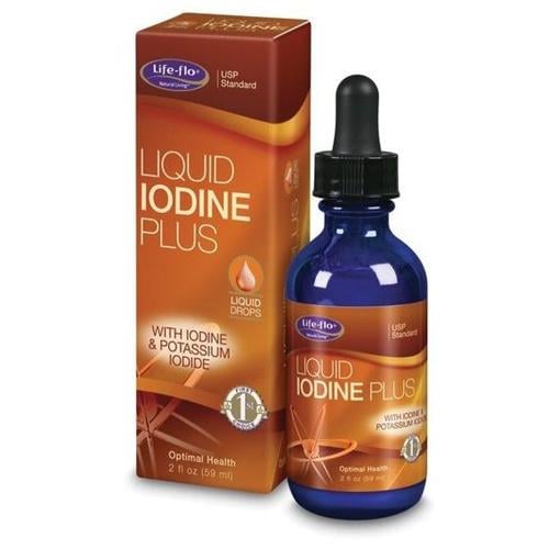 Микроэлемент Йод Life Flo Health Liquid Iodine Plus 59 мл Микроэлемент Йод Life Flo Health Liquid Iodine Plus 59 мл
