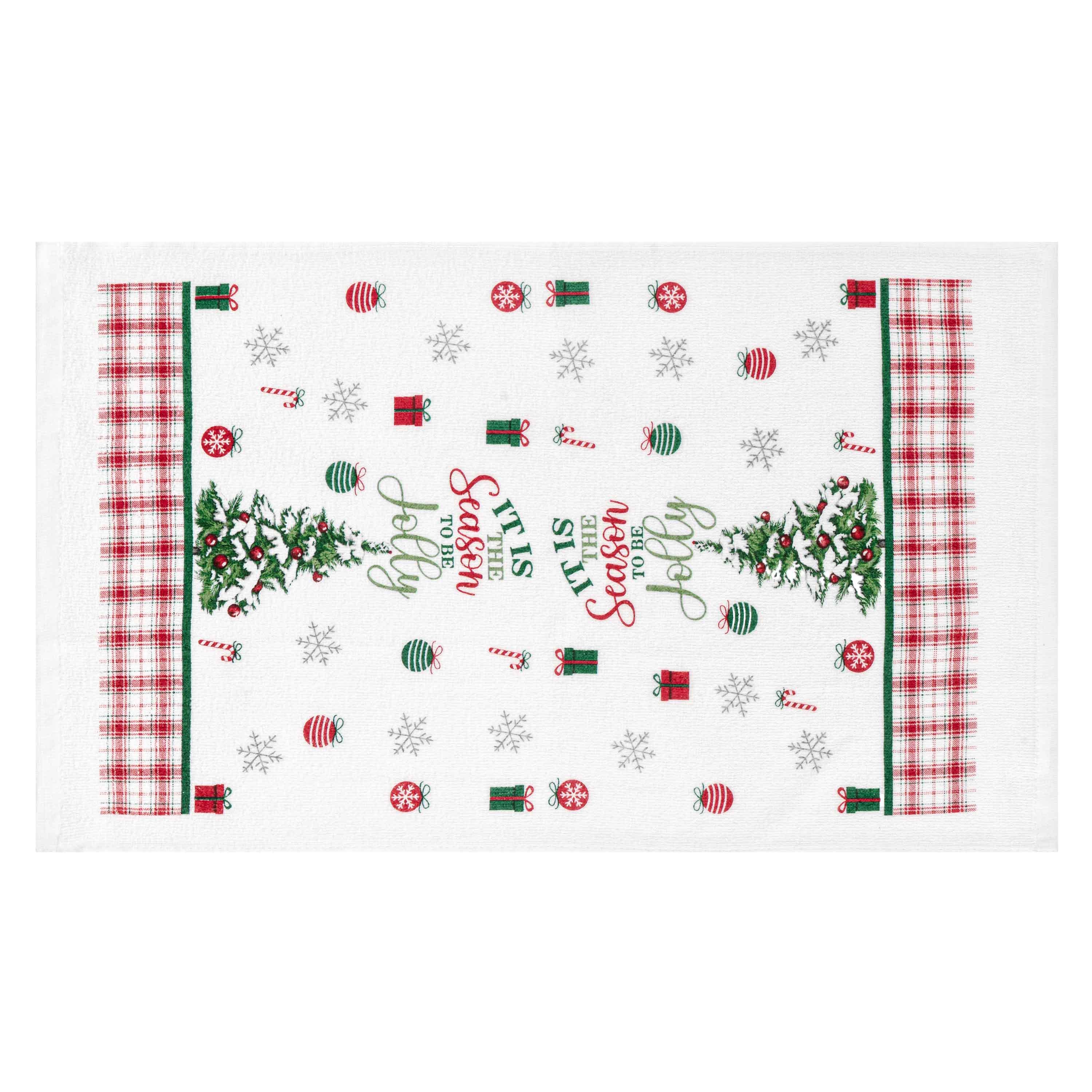 Набір рушників Ardesto Christmas Tree 2 шт. 38x63 см Зелений (ART3863HT)