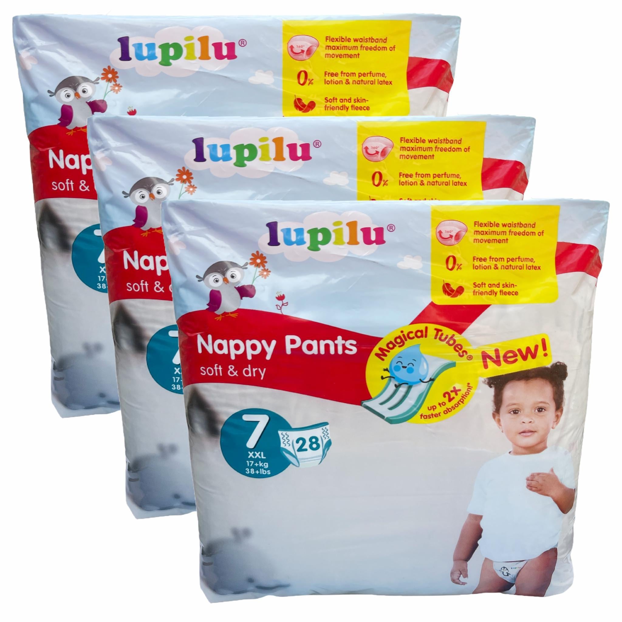 Подгузники-трусики Lupilu soft dry 7 17+ кг 84 шт. (110640103)