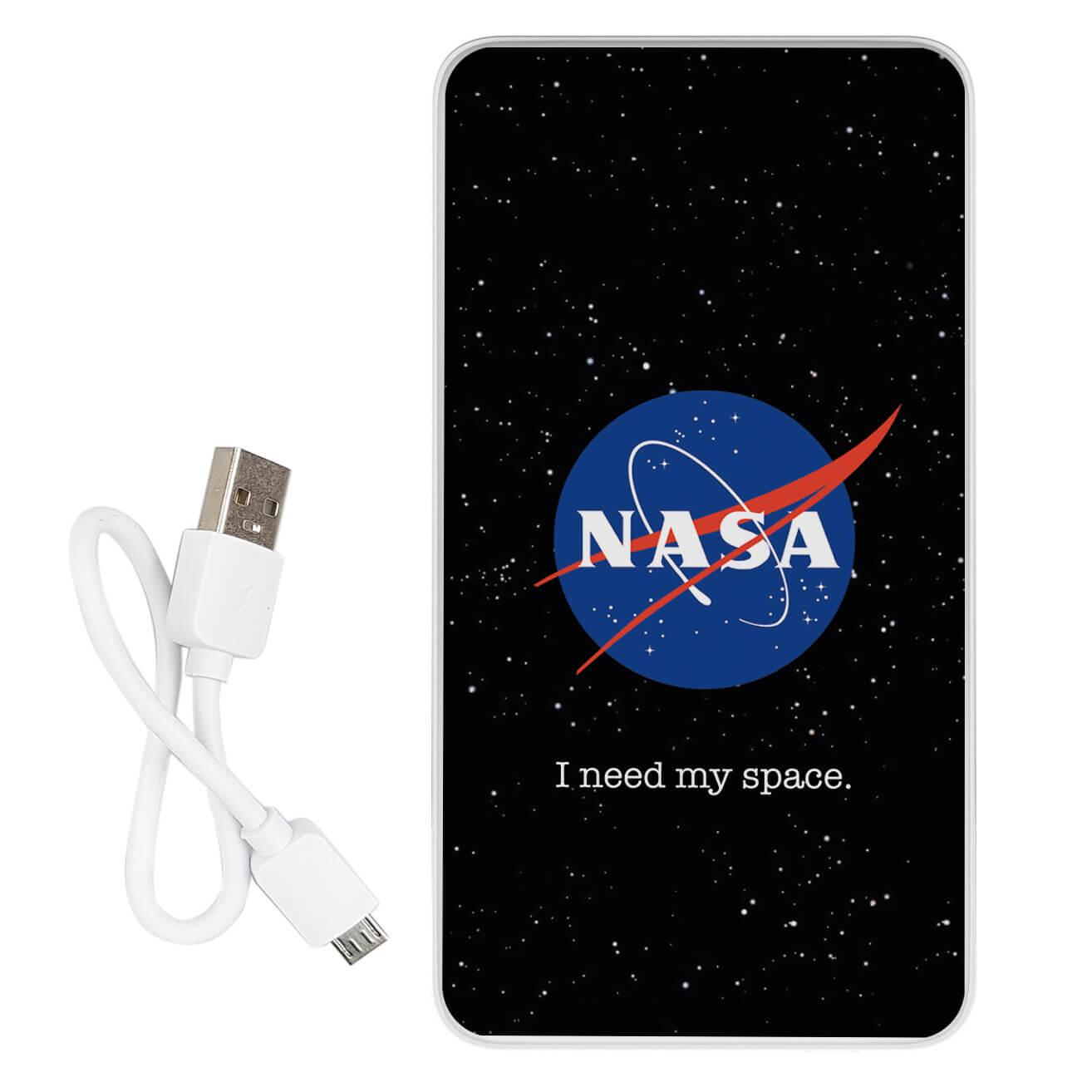 Повербанк с принтом "NASA" 10000 mAh