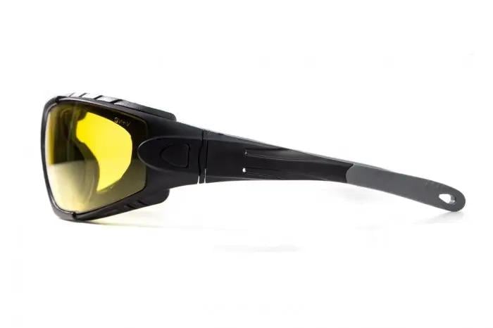 Окуляри захисні фотохромні Global Vision Shorty Photochromic Anti-Fog фотохромні Yellow (1ШОРТ24-30) - фото 2