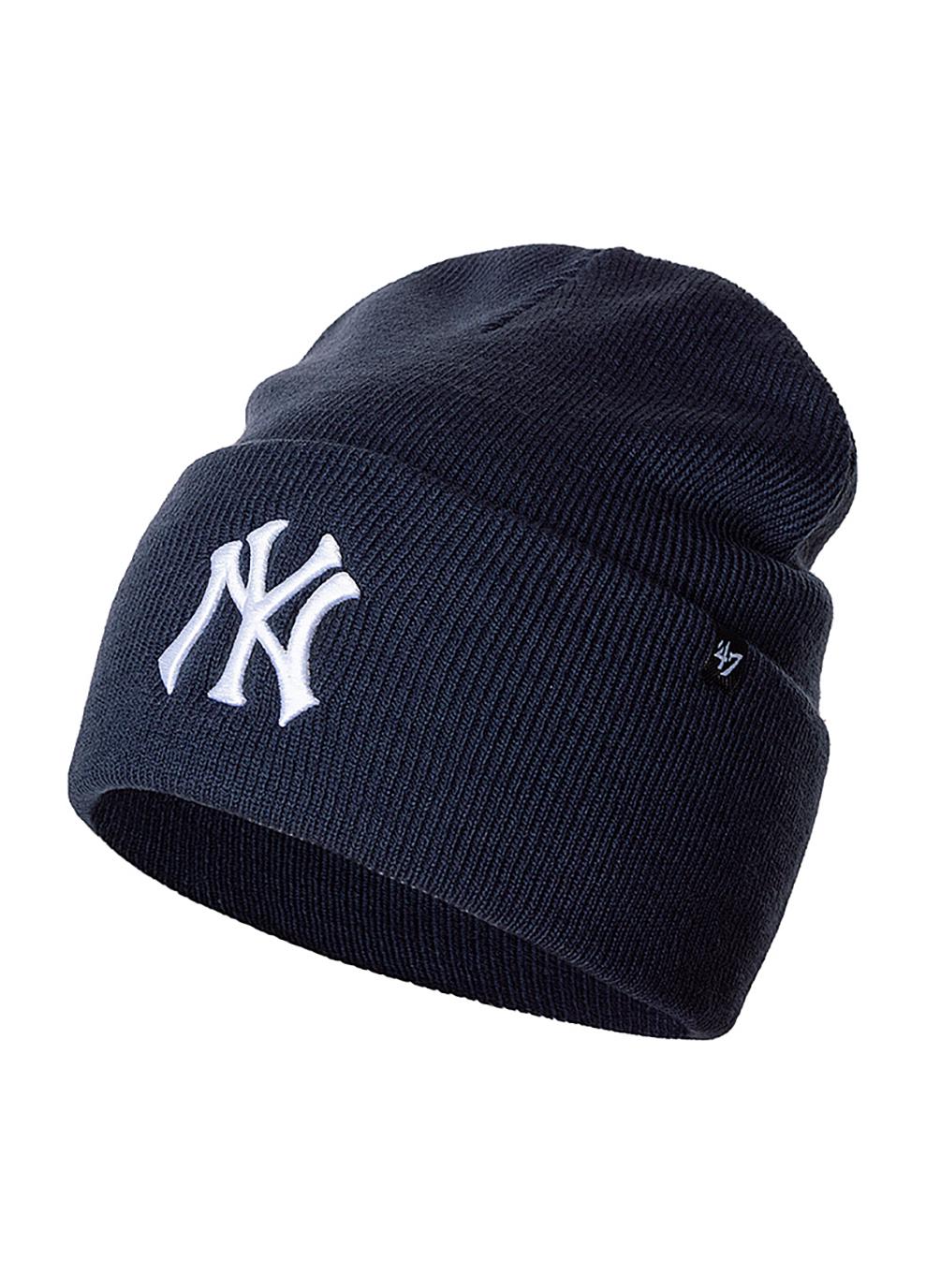 Шапка мужская 47 Brand MLB NEW YORK YANKEES One size Синий (B-HYMKR17ACE-LN)