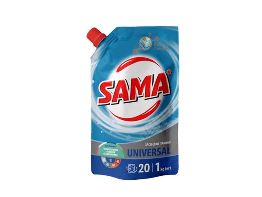 Средство для стирки SAMA UNIVERSAL синтетический универсальный 1 л