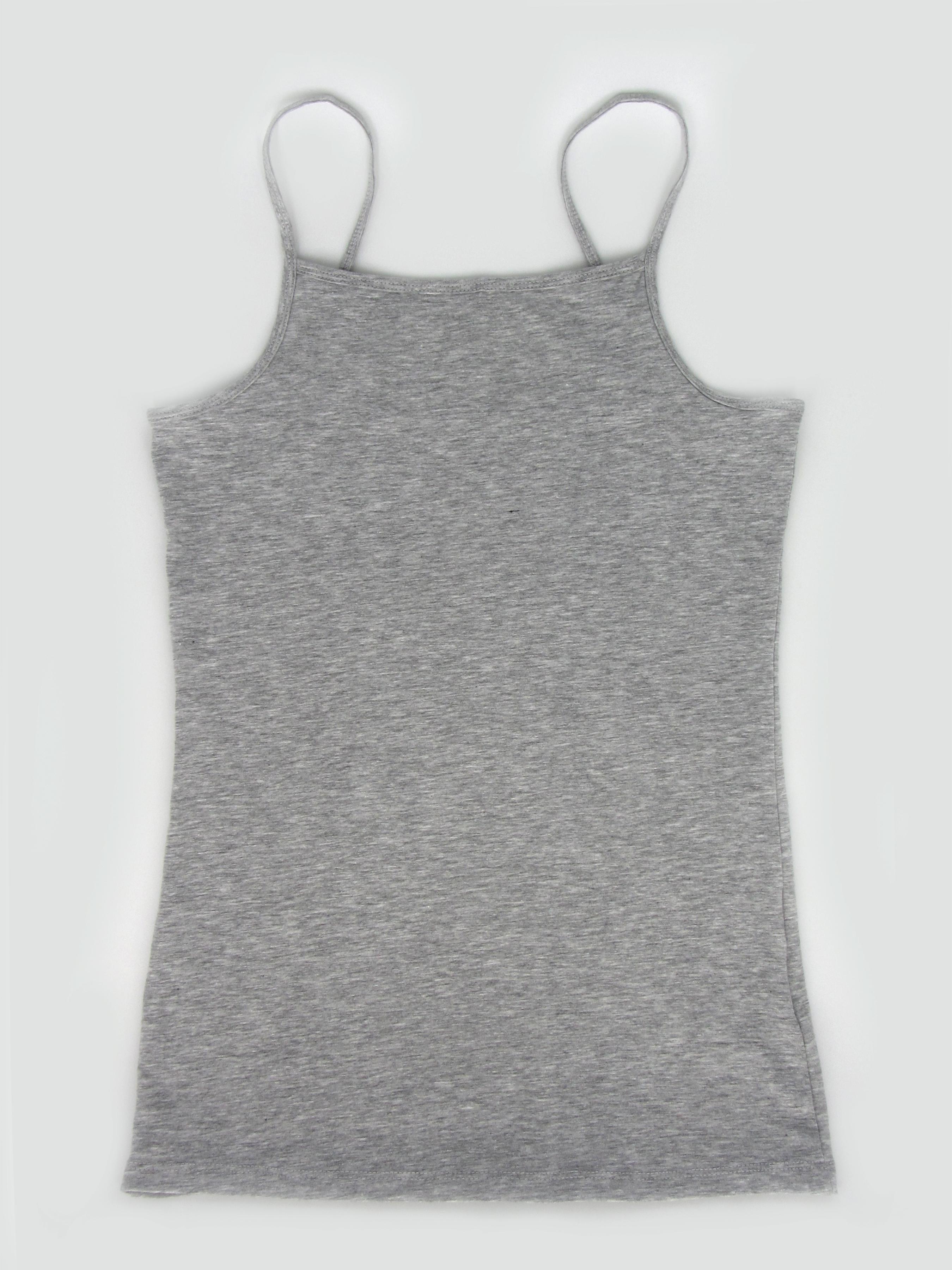 Майка H&M Меланж 134-140 см Сірий (A17129909580)