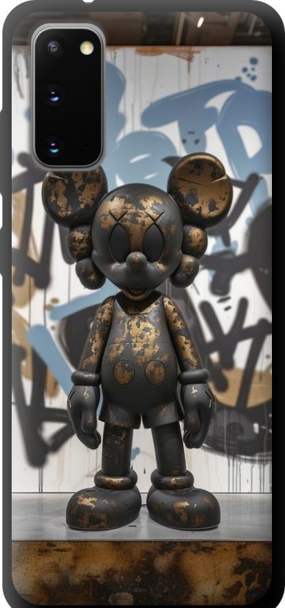 Чехол на Samsung Galaxy S20 Bronze kaws v2 (6098b-1824-42517)