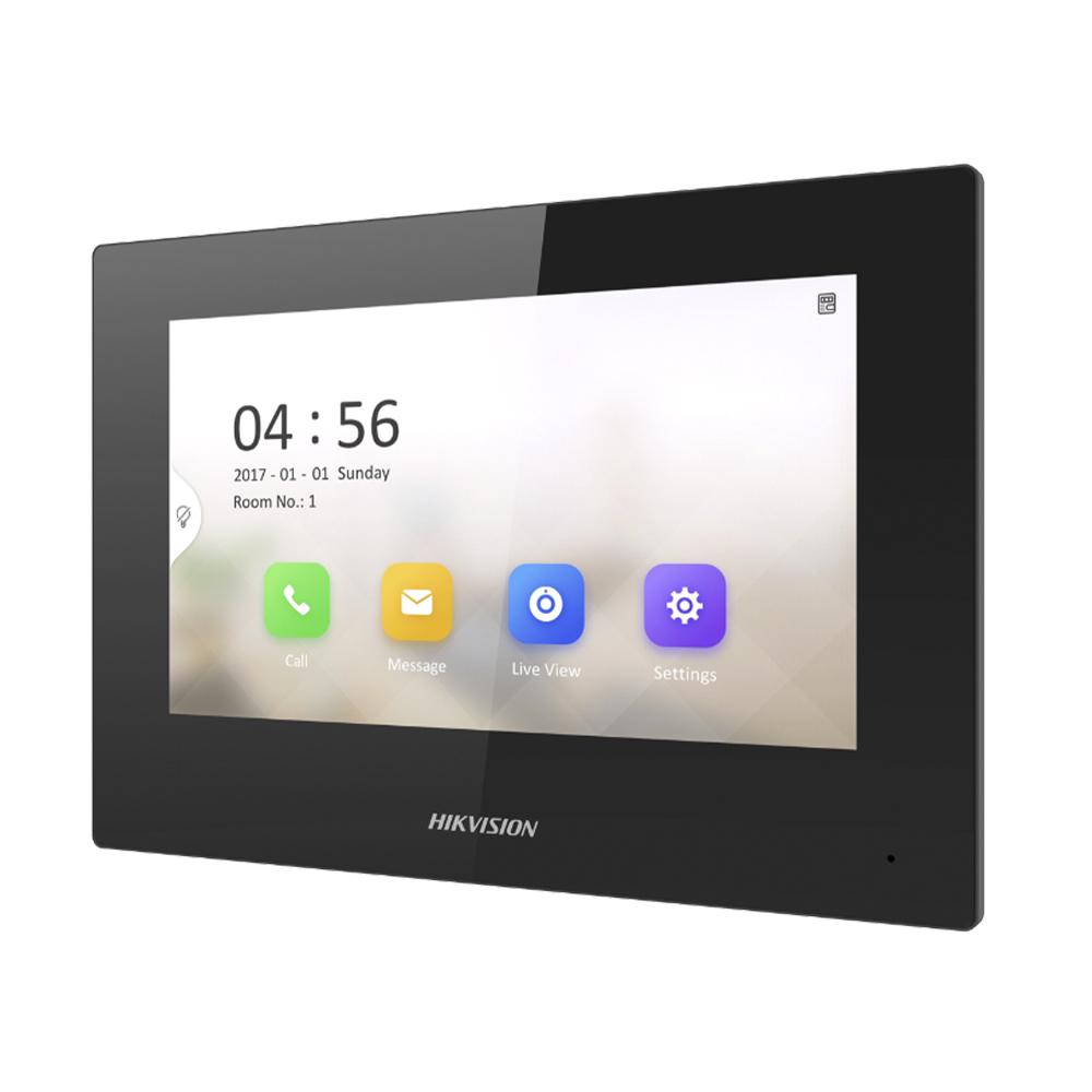 Видеодомофон IP Hikvision DS-KH6320-LE1/Black - фото 2