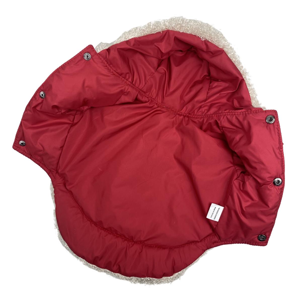 Куртка для собак девочек с мехом K-65 р. 3 Красный (70579548)