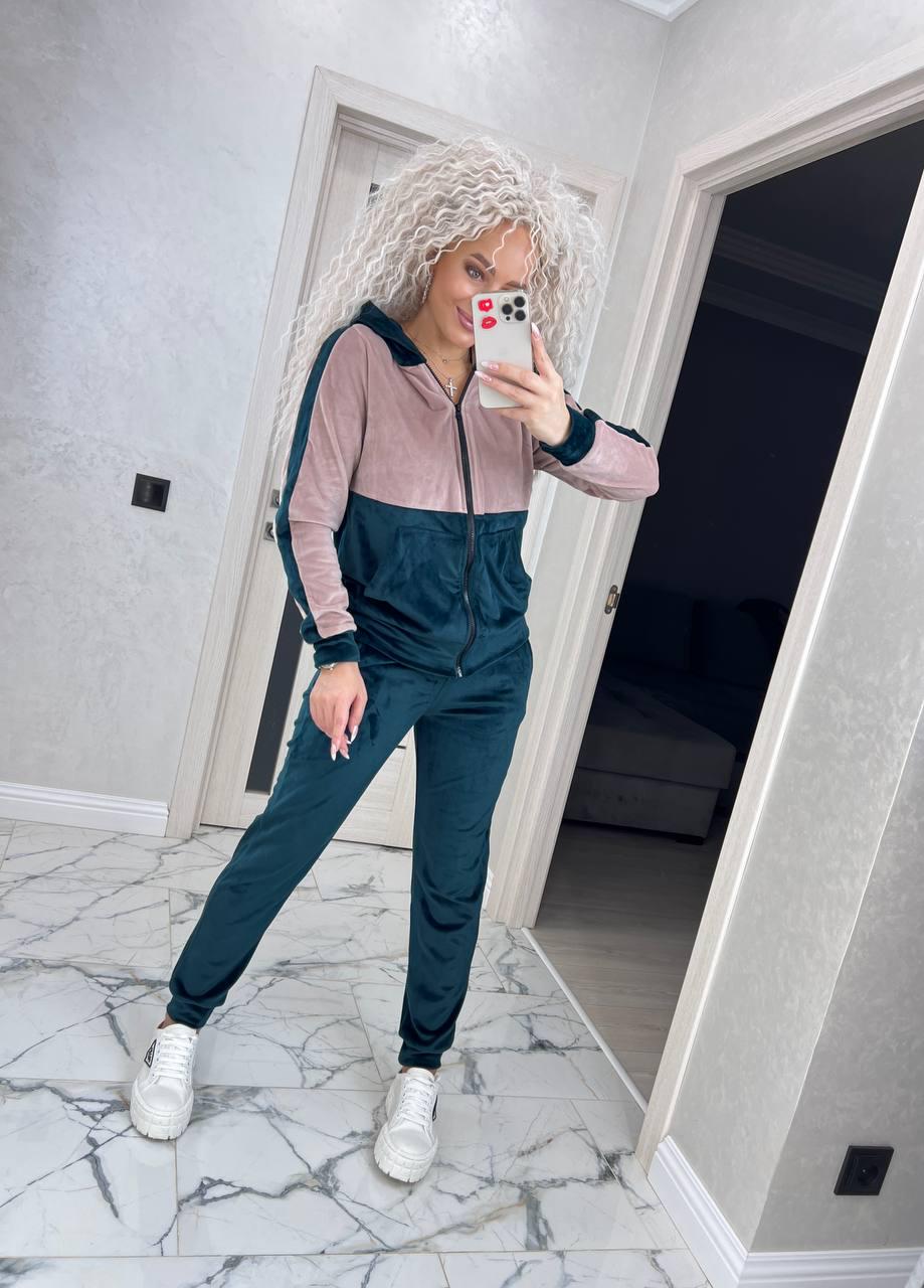 Костюм жіночий Rich р. 60 Морська хвиля (0241-ді)