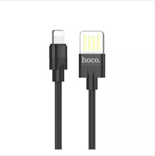 Кабель Hoco U55 Outstanding USB to Lightning 1,2 м Black (559933)