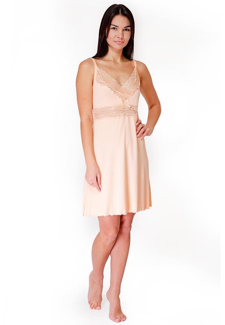 Ночная рубашка Kosta 0240-7 XXL Персиковый - фото 2 Ночная рубашка Kosta 0240-7 XXL Персиковый - фото 2