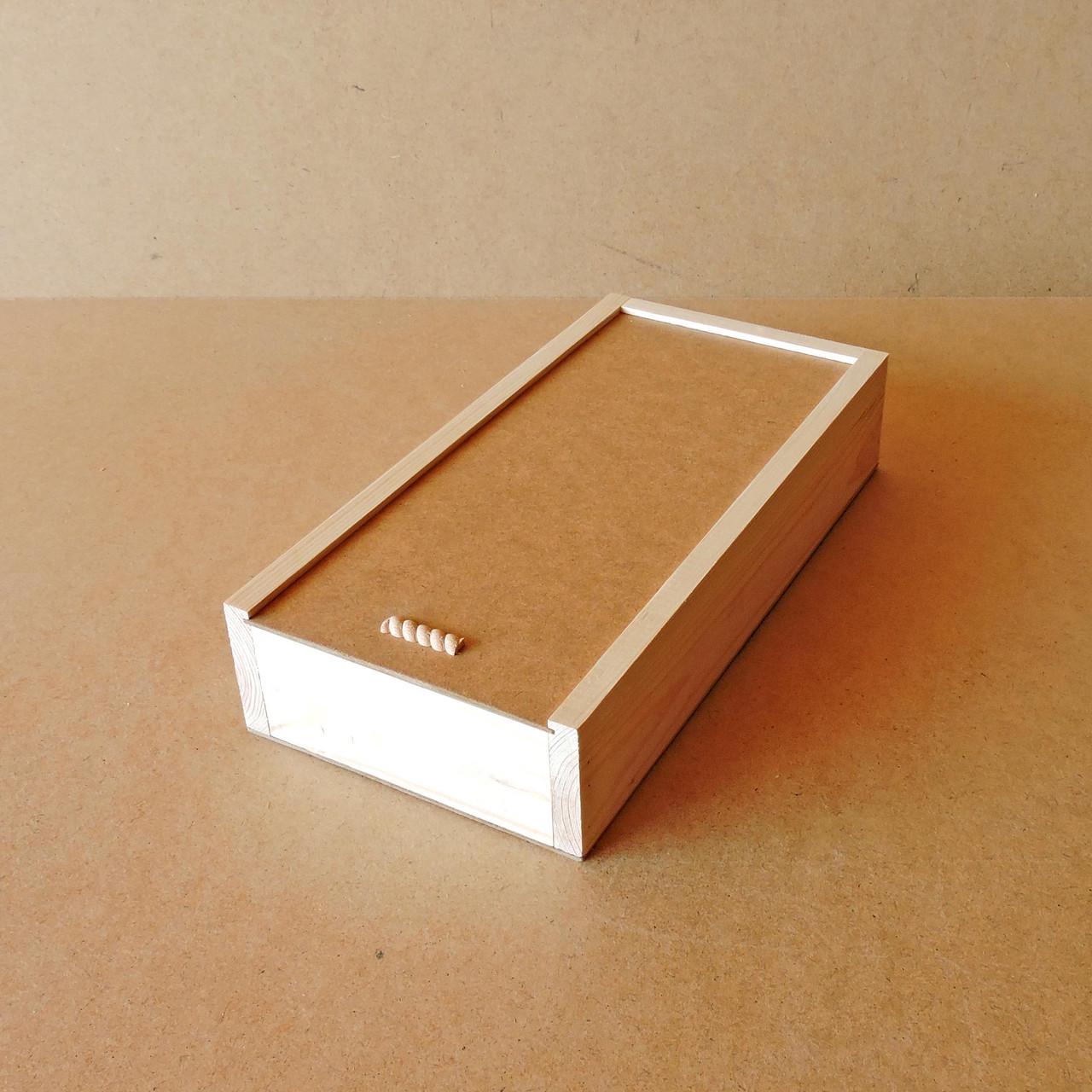 Пенал деревянный Гиацинт 20х40х8 см (ПНЛ-01204008)