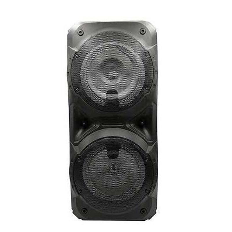 Портативная колонка ZQS-8201 акустическая Bluetooth подсветка/пульт/микрофон (tf7403)