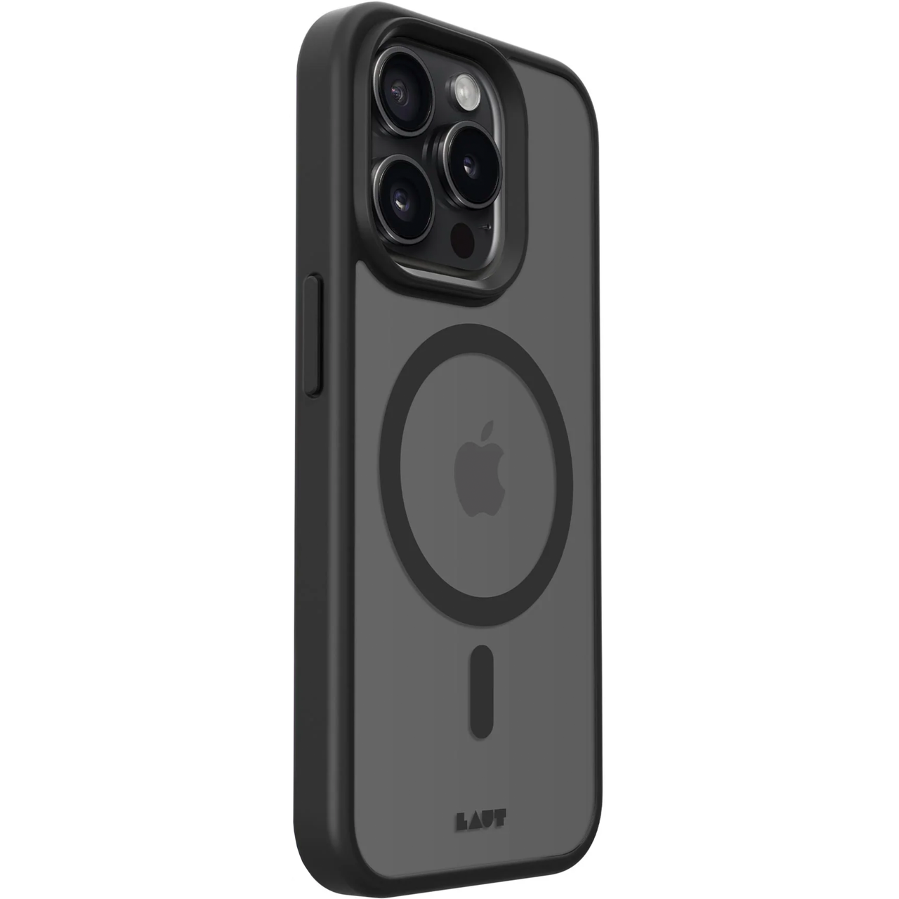 Чехол накладка Laut Huex Protect Case with MagSafe for iPhone 15 Pro Max Black (L_IP23D_HPT_BK) - фото 4