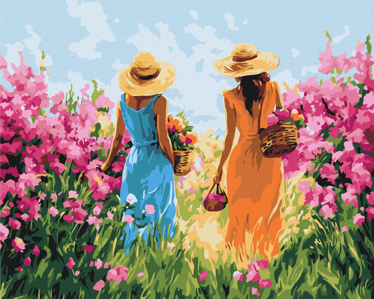 Картина за номерами Brushme Подруги на прогулянці 40x50 см (BS54235) Картина за номерами Brushme Подруги на прогулянці 40x50 см (BS54235)