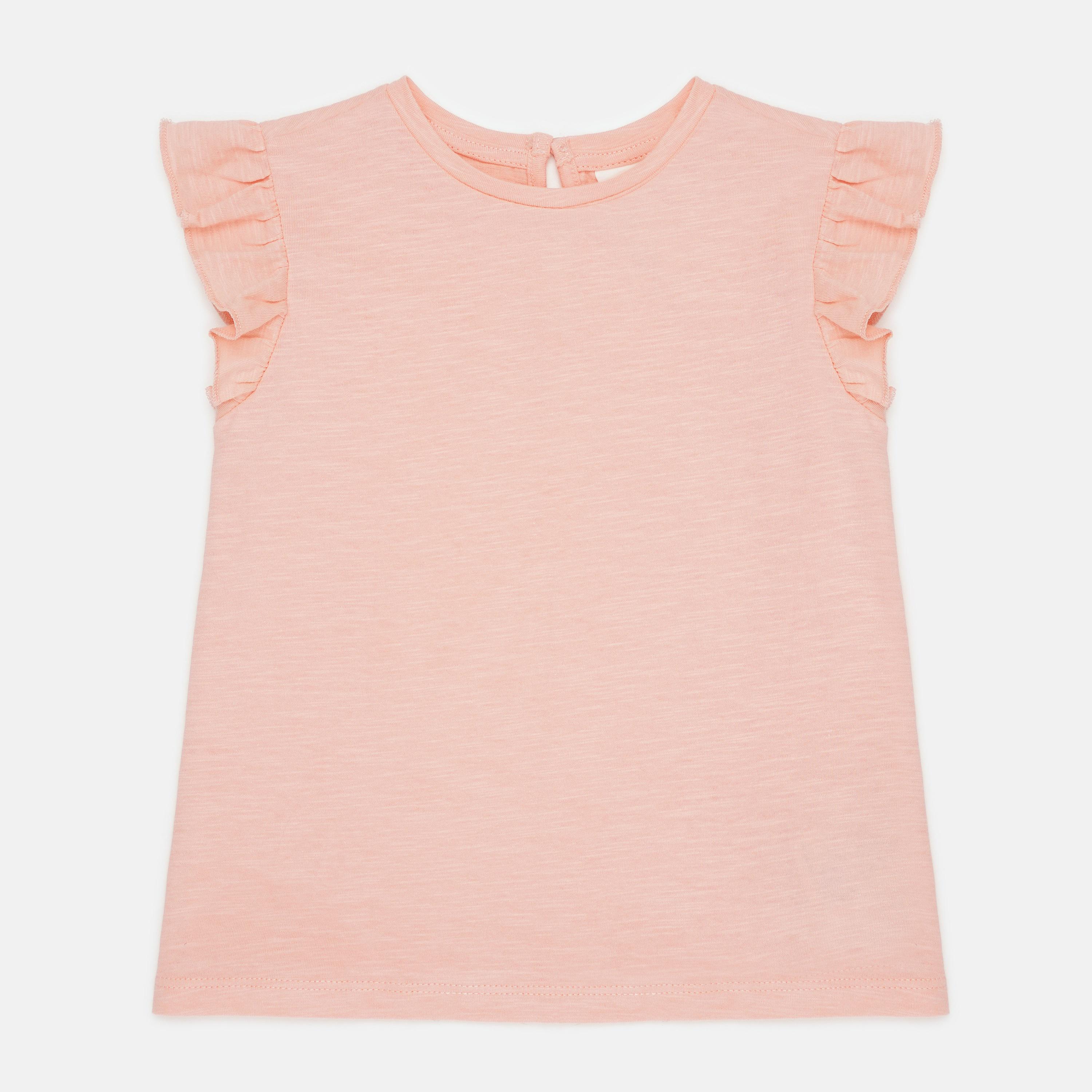 Футболка H&M 92 см Персиковий (Х23109322324)