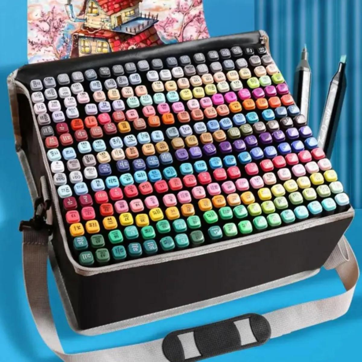 Набір двосторонніх скетч маркерів для малювання Touch Sketch 262 шт. (9369) - фото 3 Набір двосторонніх скетч маркерів для малювання Touch Sketch 262 шт. (9369) - фото 3