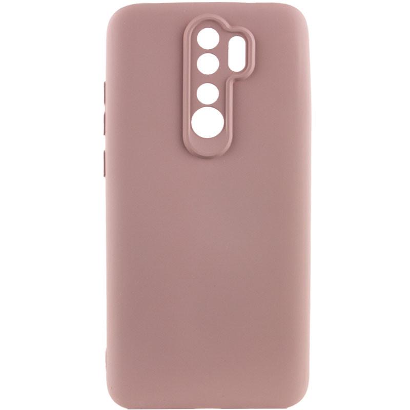 Противоударный Чехол Silicone Cover Lakshmi Full Camera (AA) для Xiaomi Redmi Note 8 Pro Розовый/Pink Sand