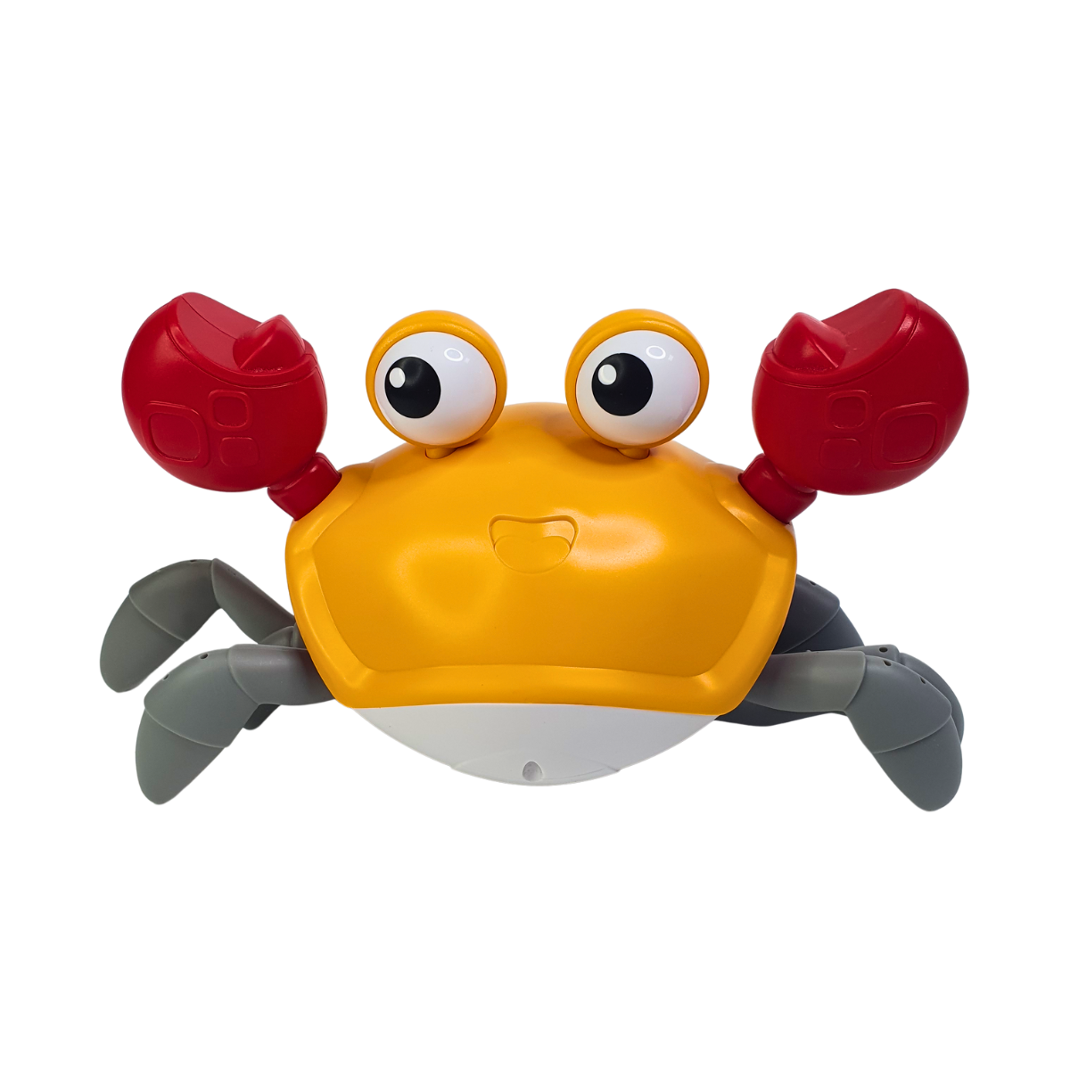 Интерактивная игрушка развивающая Краб-беглец Желтый (UIEC-5U-Yellow)