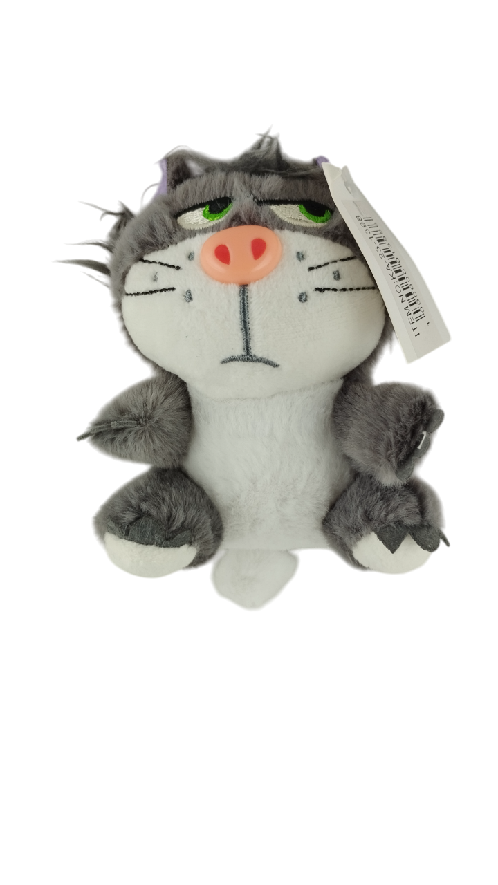 Мягкая игрушка брелок Кот Люцифер 12 см (000053)