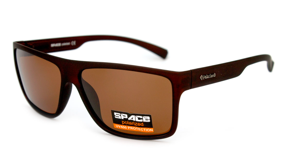 Окуляри темні з поляризацією Space SPC21500-C2 Brown
