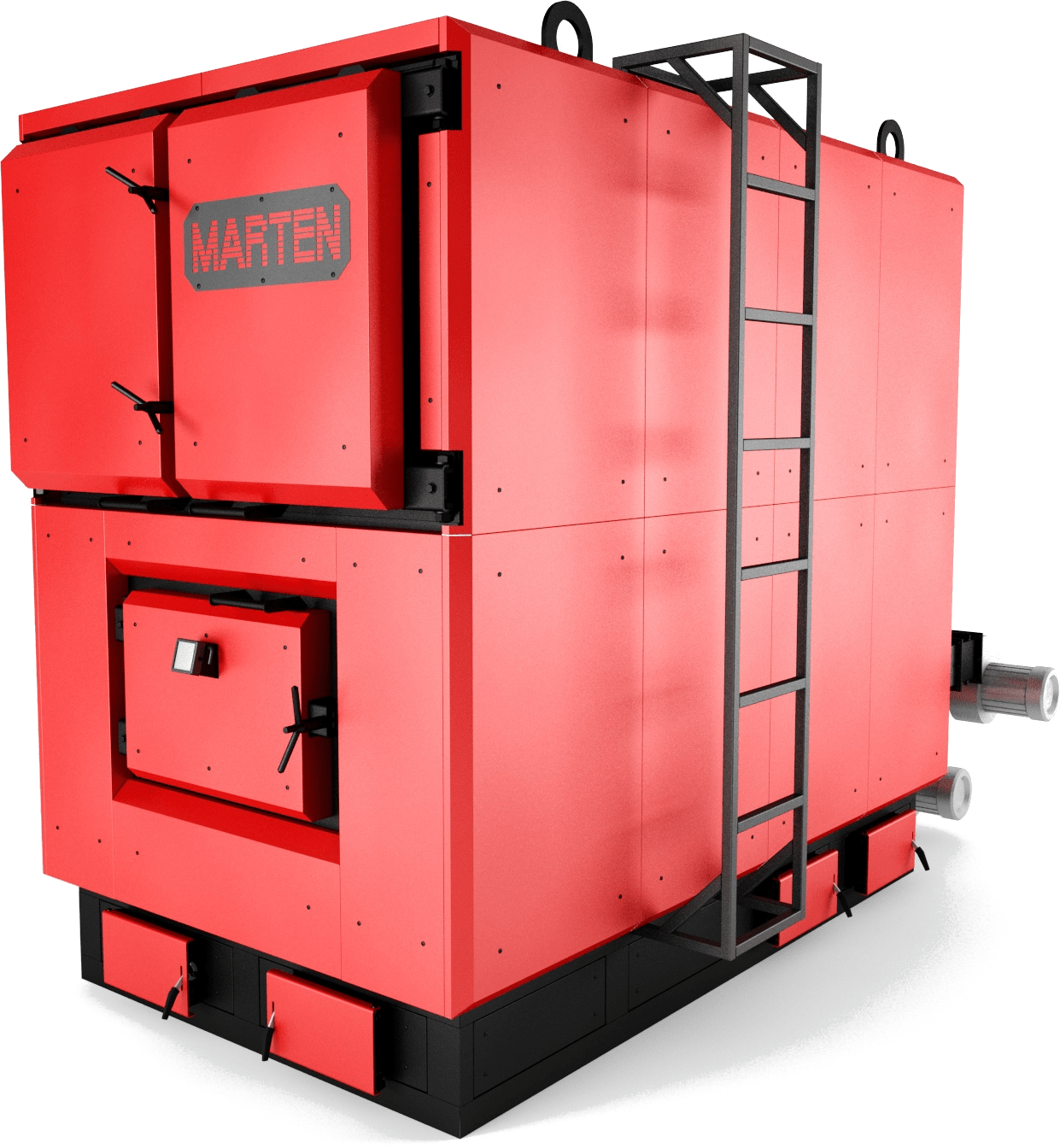 Промышленный твердотопливный котел Marten INDUSTRIAL T-800