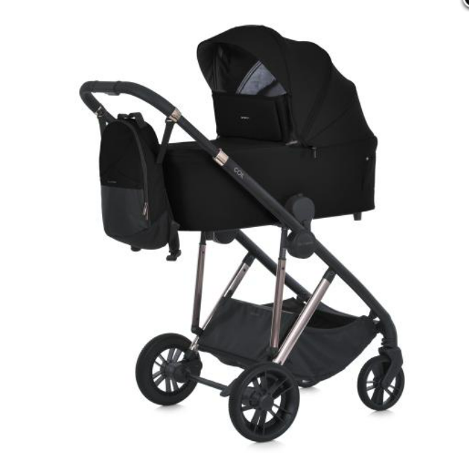 Коляска универсальная El Camino 2в1 ME 1190 COIL Jet Black