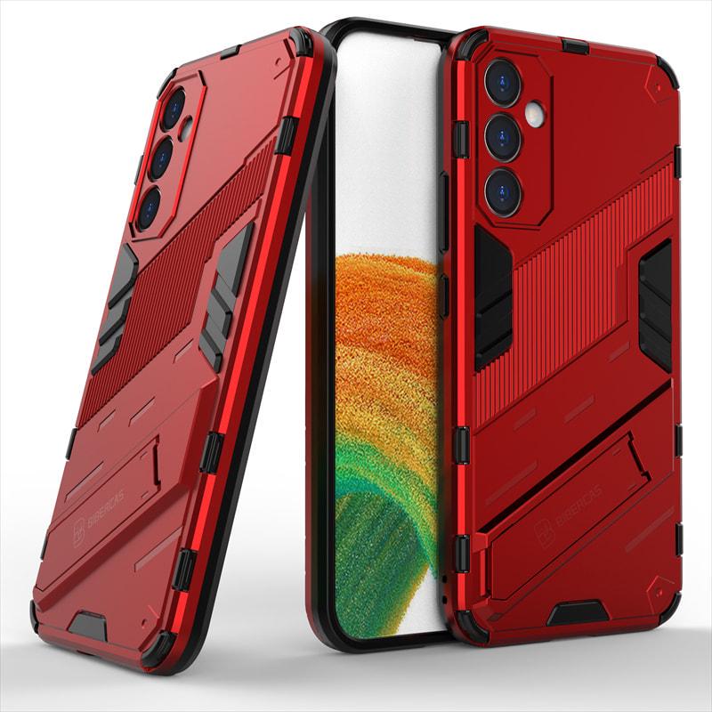 Защитный чехол BIBERCAS для Samsung Galaxy A04s A047 (с подставкой) Red (31141-2D)