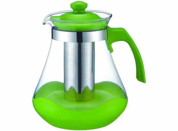 Чайник для заварювання Con Brio 1,5 л Зелений (570cd74c)