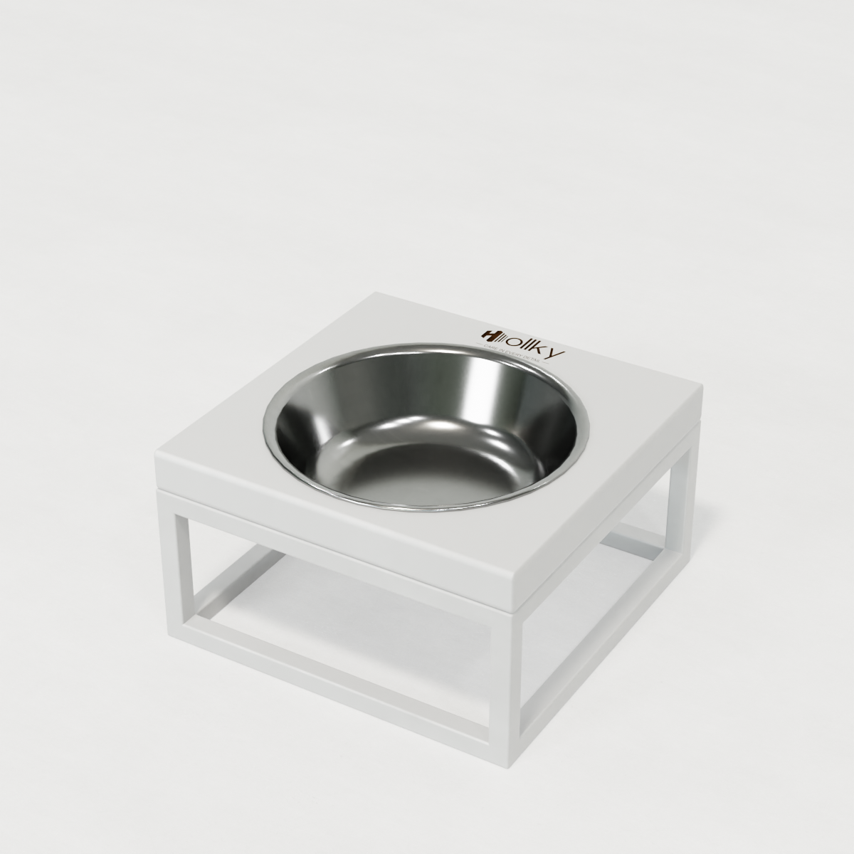 Миска на подставке для кошек и маленьких собак Hollky Base Solo S 0,45 л (S-18187-WHWH) - фото 9 Миска на подставке для кошек и маленьких собак Hollky Base Solo S 0,45 л (S-18187-WHWH) - фото 9