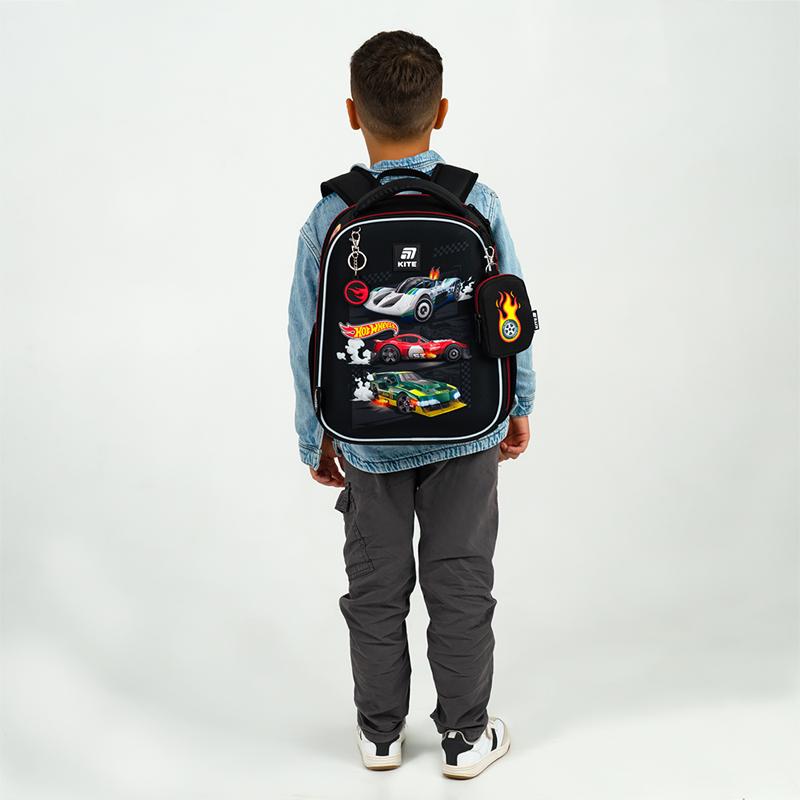 Рюкзак каркасний KITE Education HW25-555S Hot Wheels з ортопедичною спинкою (000995381) - фото 15 Рюкзак каркасний KITE Education HW25-555S Hot Wheels з ортопедичною спинкою (000995381) - фото 15