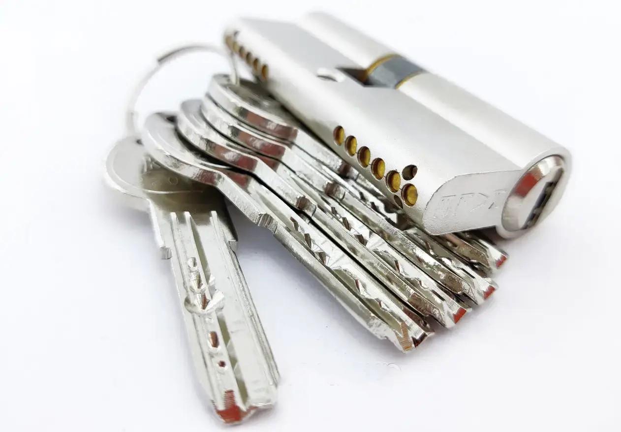 Циліндр Kale 164SNC 90 мм 5 ключів Нікель - фото 2 Циліндр Kale 164SNC 90 мм 5 ключів Нікель - фото 2