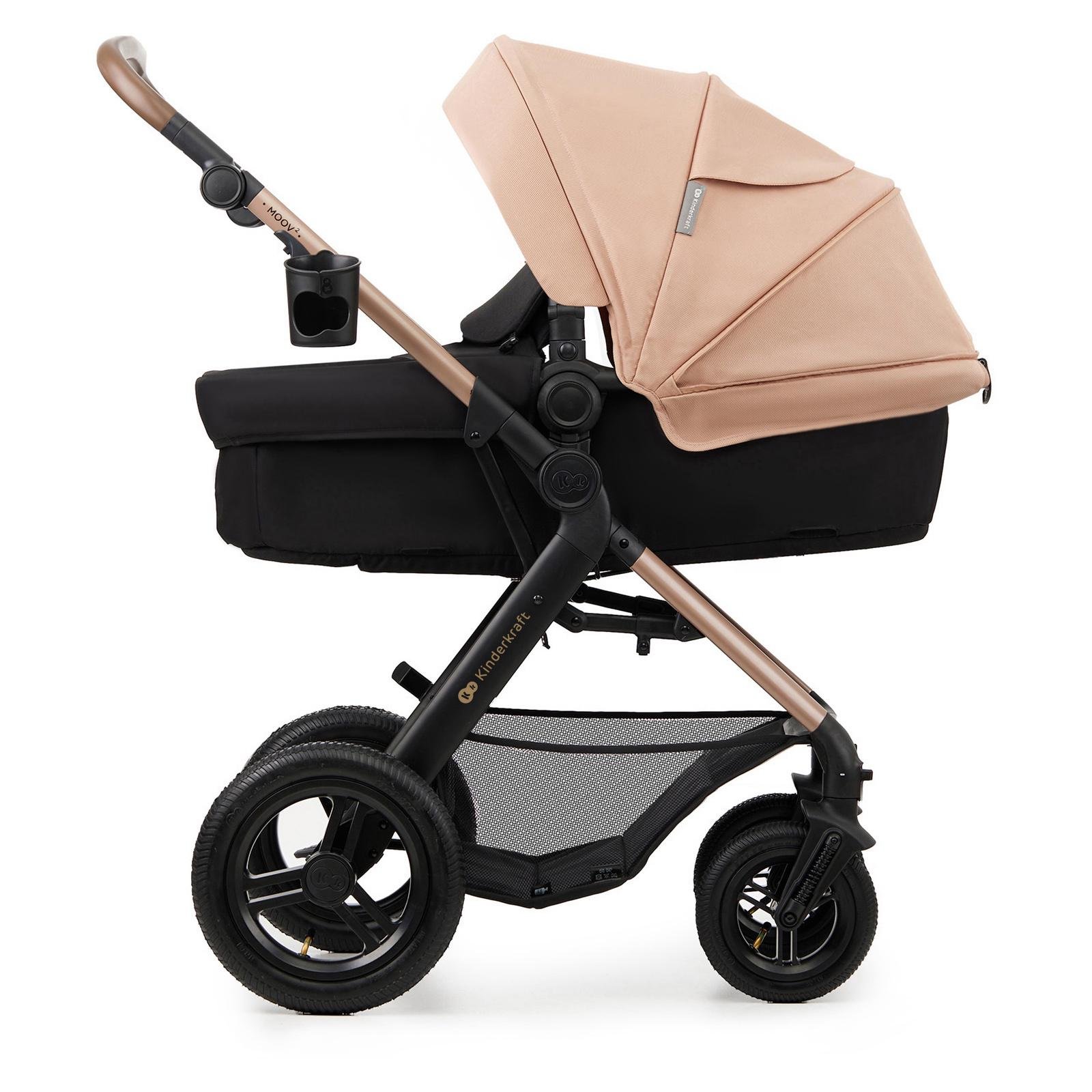 Коляска Kinderkraft Moov 2 Air Sand Beige (KSMOOV02BEG0000)