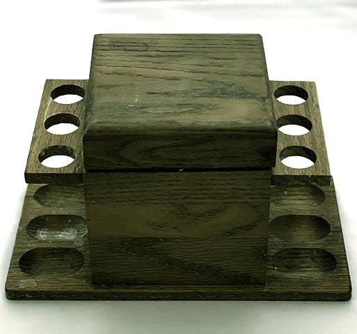 Органайзер для зубных щеток из дерева Салах Мускат (ОЗЩ-002807) - фото 2