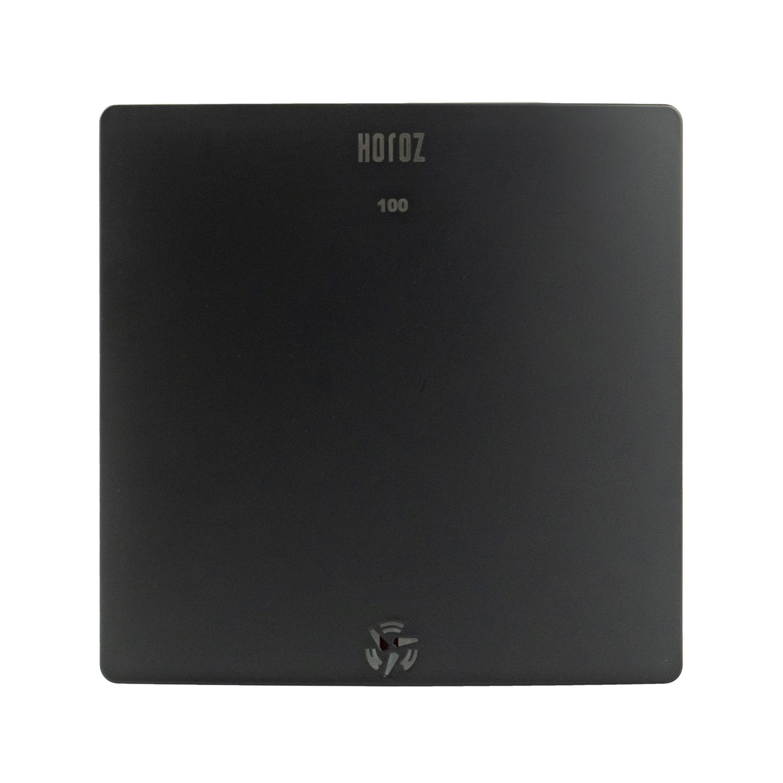 Бытовой вентилятор HOROZ ELECTRIC FELIX Ø 100 мм 12W 220-240V Черный (500-160-100)