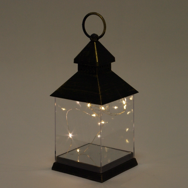 Подсвечник-фонарь с LED гирляндой Черно-золотой (OR-LP6324-3) - фото 2 Подсвечник-фонарь с LED гирляндой Черно-золотой (OR-LP6324-3) - фото 2