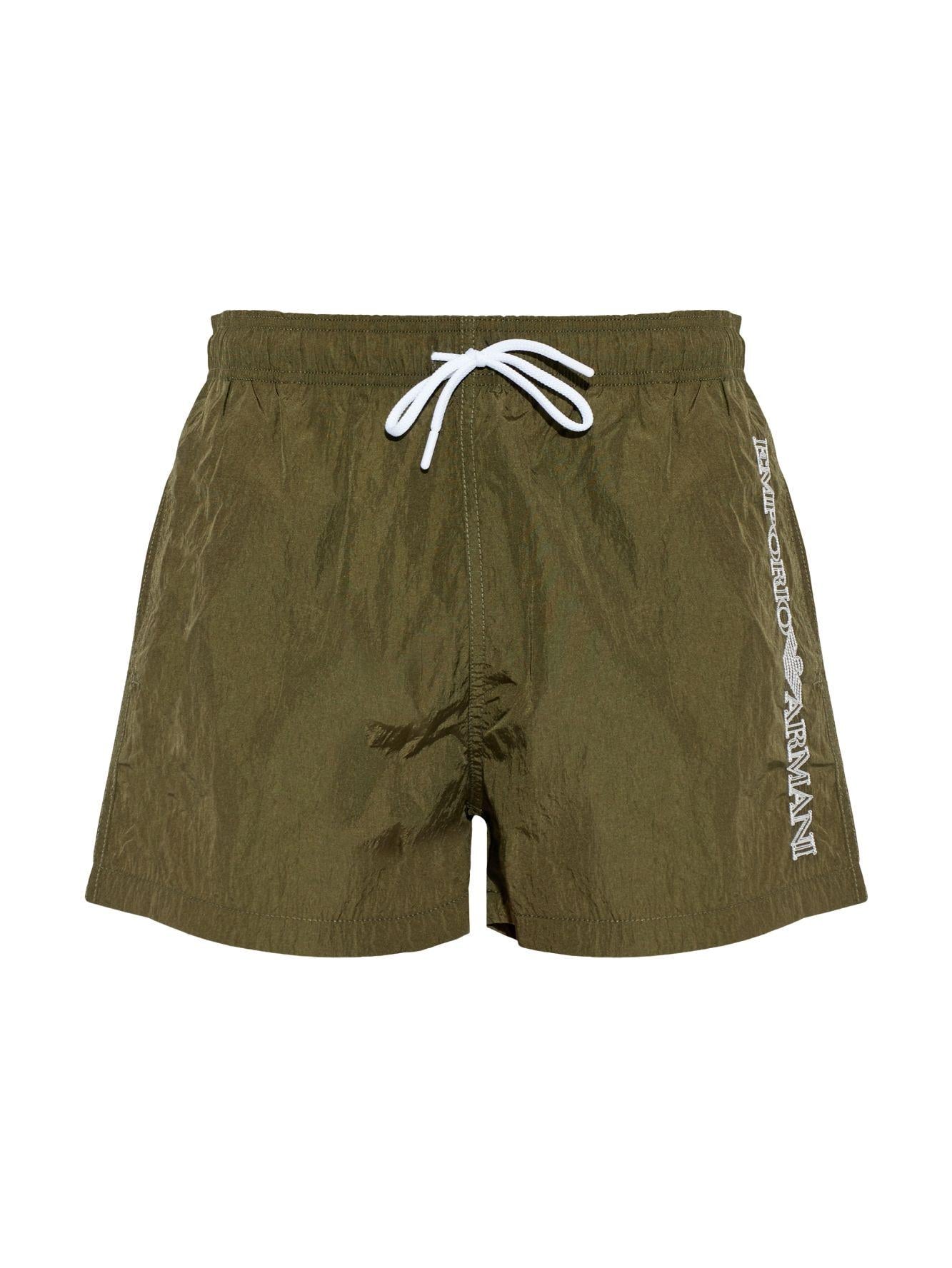 Шорты пляжные мужские Emporio Armani XL Зеленый (EM000579-olive) Шорты пляжные мужские Emporio Armani XL Зеленый (EM000579-olive)