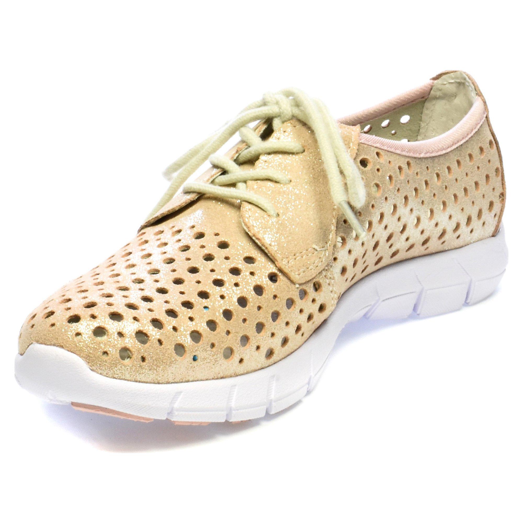 Кеди жіночі Baden р. 40 Бежевий/Золотий (088853-40) - фото 3 Кеди жіночі Baden р. 40 Бежевий/Золотий (088853-40) - фото 3